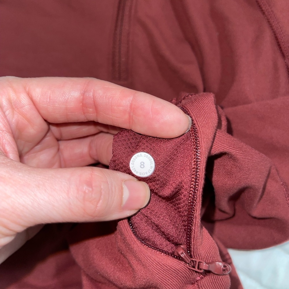 Lululemon It’s Rulu Run Cropped Half Zip - Picture 11 of 12